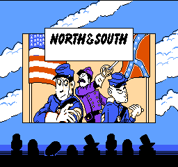 North & South Title Screen